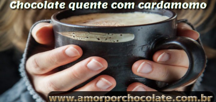 Chocolate quente com cardamomo