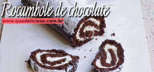 Como fazer um irresistível rocambole de chocolate